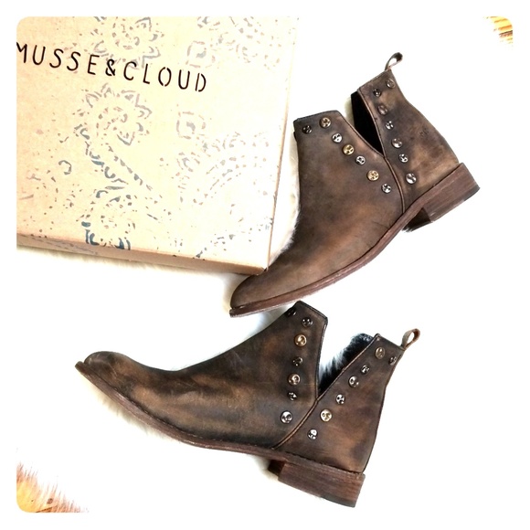 Musse & Cloud Shoes - Musse & Cloud Roaster studded bootie